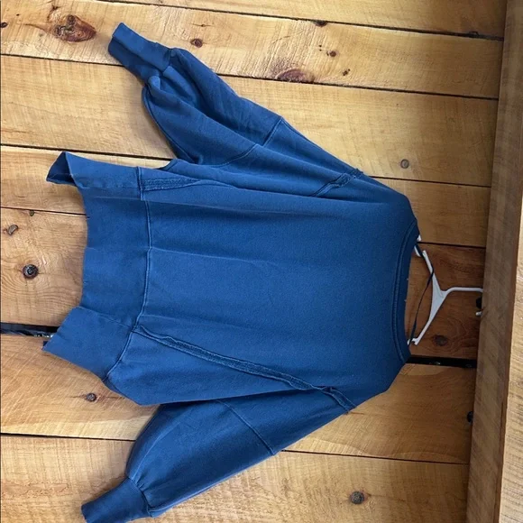 We The Free Blue Crewneck Sweatshirt - Picture 3 of 3